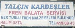 Yalçın Kardeşler Fren Balata Servisi - İstanbul